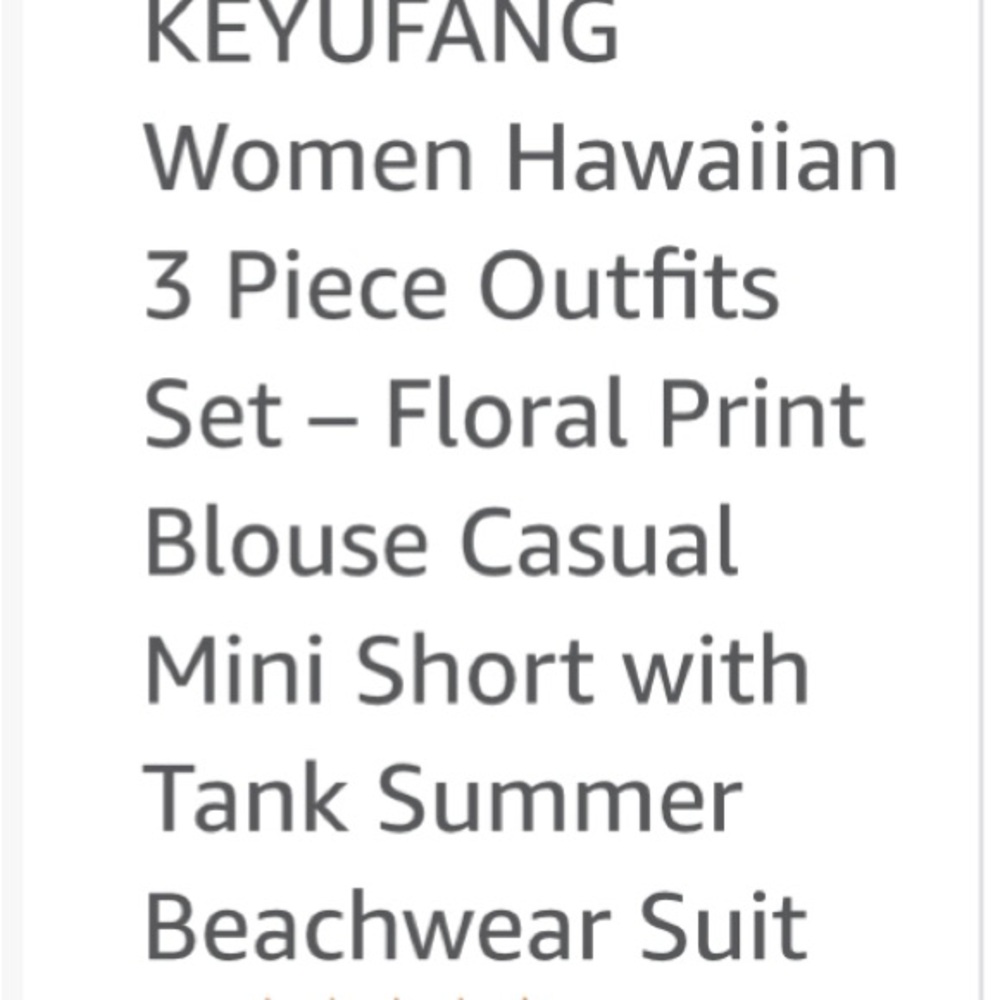 Beautiful turquoise, three piece short outfit! - Picture 4 of 4